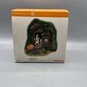Dept 56 Halloween Village Haunted Outhouse battery powered Lights up 53068